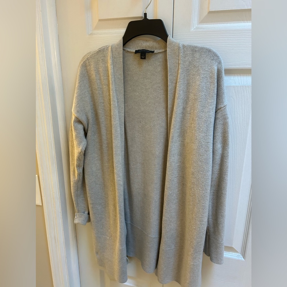 Ann Taylor grey cardigan
